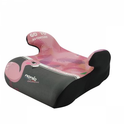 NANIA Réhausseur ceinturé alpha 126-150 cm i-size flamingo