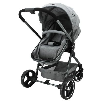 Poussette duo giula gris chiné