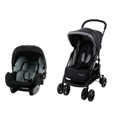 Bébé Confort Poussette duo combinée 2en1 Hello Pram Black Chic