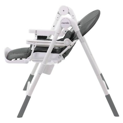 Chaise haute lucie grise