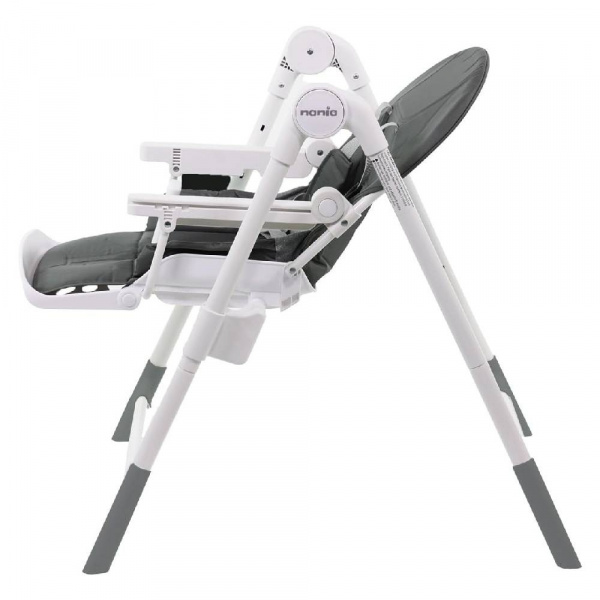 Chaise haute lucie grise Nania