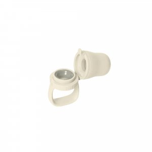 Tétine grignoteuse bébé silicone ivoire Bibs