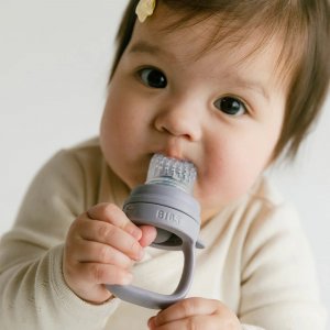 Bibs baby feeder fossil grey Bibs