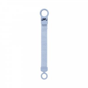 Attache tétine loop bleu clair Bibs