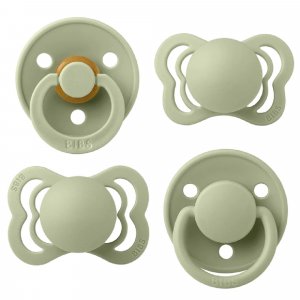 Pack de 4 sucettes try-it sage Bibs