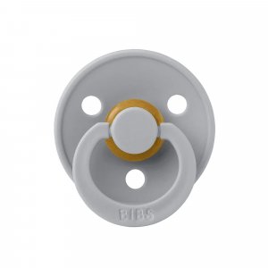 Bibs pacifier colour 2 pack latex size 2 vanilla/cloud Bibs