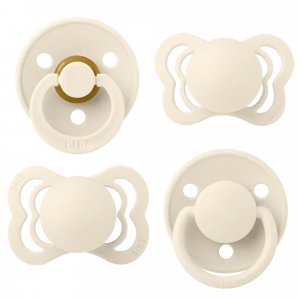 Bibs pacifiers try-it collection size 2 ivory Bibs