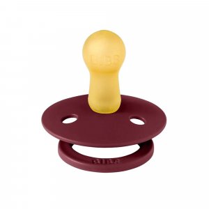Pack de 2 sucettes colour caoutchouc 0-6 mois dusty pink et elderberry Bibs