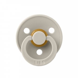 Bibs pacifier colour 2 pack latex size 3 sand/iron Bibs