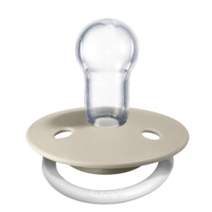 Pack de 2 sucettes de lux silicone taille unique phosphorescente blush et vanilla Bibs