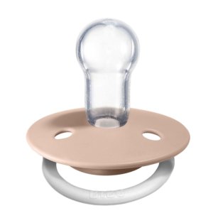 Pack de 2 sucettes de lux silicone taille unique phosphorescente blush et vanilla Bibs