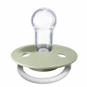 Pack de 2 sucettes de lux silicone taille unique phosphorescente sage et cloud Bibs