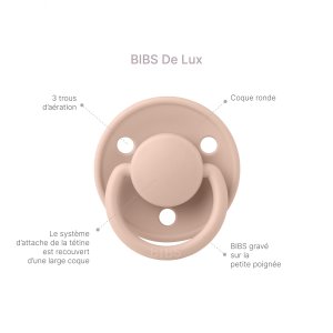 Pack de 2 sucettes de lux silicone taille unique sage et hunter green Bibs
