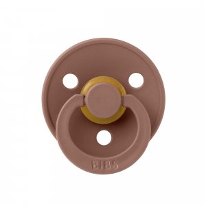 Pack de 2 sucettes colour caoutchouc 0-6 mois woodchuck et blush Bibs