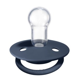 Pack de 2 sucettes de lux silicone taille unique cloud et steel blue Bibs