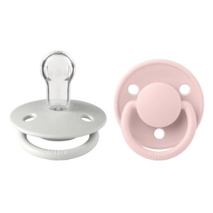 Pack de 2 sucettes de lux silicone taille unique haze et blossom Bibs