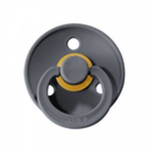 Pack de 2 sucettes colour caoutchouc 6 mois+ iron et baby blue Bibs