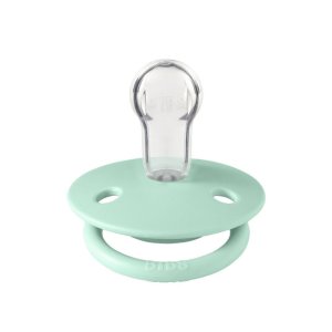 Pack de 2 sucettes de lux silicone taille unique menthe glacée et bleu étang Bibs