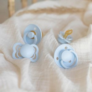 Pack de 4 sucettes try-it baby blue Bibs