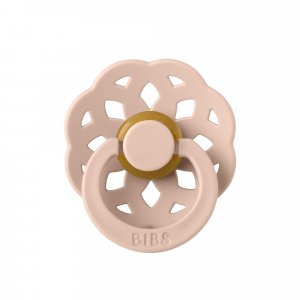 Pack de 2 sucettes bohème caoutchouc 6 mois+ woodchuck et blush Bibs