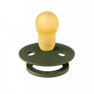 Pack de 2 sucettes colour caoutchouc 18 mois+ sage et hunter green Bibs