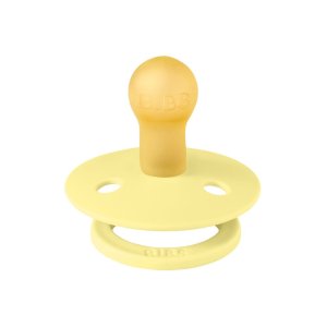 Pack de 2 sucettes colour caoutchouc 6 mois+ jaune sunshine et violet sky Bibs
