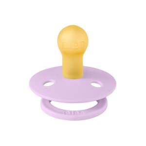 Pack de 2 sucettes colour caoutchouc 6 mois+ jaune sunshine et violet sky Bibs