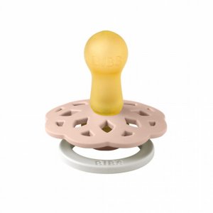 Pack de 2 sucettes bohème caoutchouc phosphorescente 0-6 mois blush et vanilla Bibs