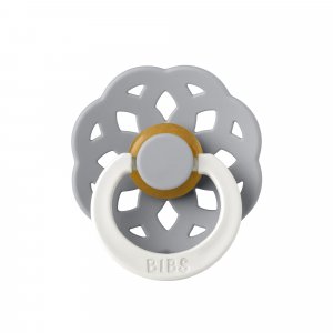 Pack de 2 sucettes bohème caoutchouc phosphorescente 0-6 mois sage et cloud Bibs