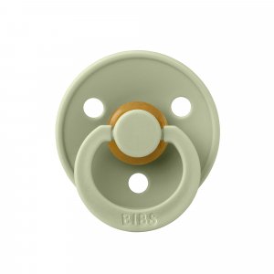 Pack de 2 sucettes colour caoutchouc anatomique 6 mois+ ivory et sage Bibs