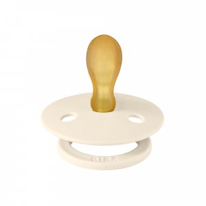 Pack de 2 sucettes colour caoutchouc symétrique 6 mois+ ivory et sage Bibs