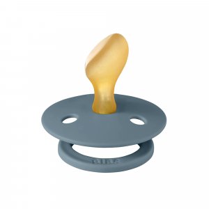 Pack de 2 sucettes colour caoutchouc anatomique 0-6 mois baby blue et petrol Bibs