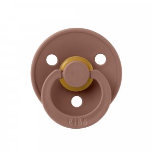 Pack de 2 sucettes colour caoutchouc symétrique 0-6 mois woodchuck et blush Bibs