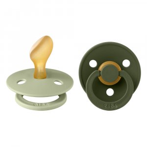 Pack de 2 sucettes colour anatomique 6 mois+ Bibs