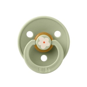 Pack de 2 sucettes colour caoutchouc jasmine 6 mois+ sage mix Bibs