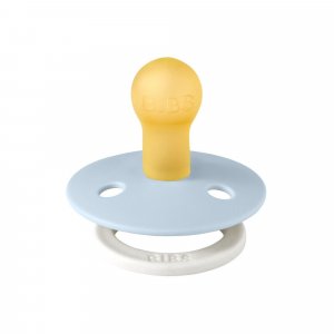 Pack de 2 sucettes colour caoutchouc phosphorescente 0-6 mois iron et baby blue Bibs