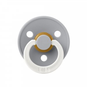 Pack de 2 sucettes colour caoutchouc phosphorescente 0-6 mois sage et cloud Bibs