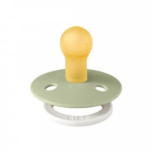 Pack de 2 sucettes colour caoutchouc phosphorescente 0-6 mois sage et cloud Bibs