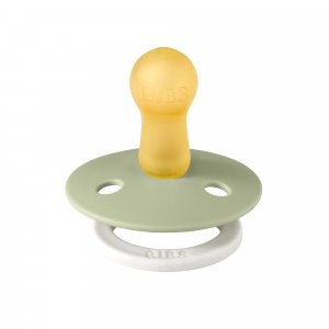 Pack de 2 sucettes colour caoutchouc phosphorescente 6 mois+ sage et cloud Bibs