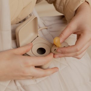 Boîte à tétines sage Bibs