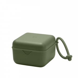 Boîte à tétines hunter green Bibs