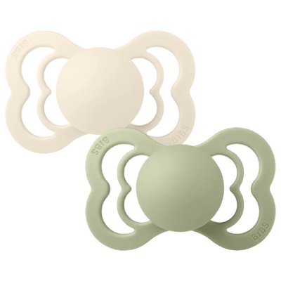 Pack de 2 sucettes supreme ivory / sage