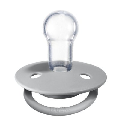Pack de 2 sucettes de lux silicone taille unique cloud et steel blue