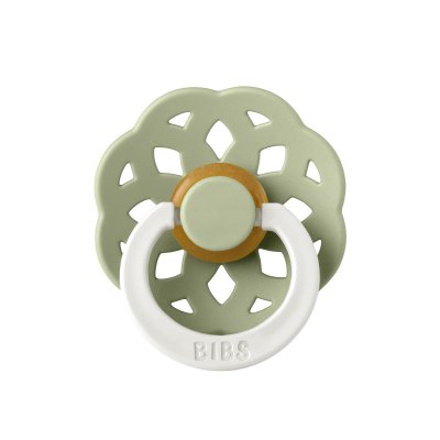 Pack de 2 sucettes bohème caoutchouc phosphorescente 0-6 mois sage et cloud