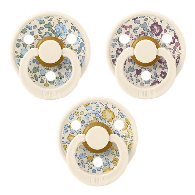 Bibs pacifiers try-it colour liberty eloise 3 pack