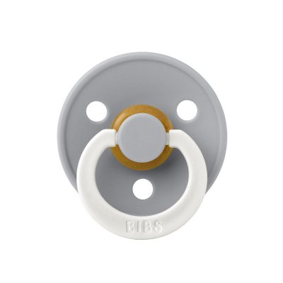 Pack de 2 sucettes colour caoutchouc phosphorescente 0-6 mois sage et cloud