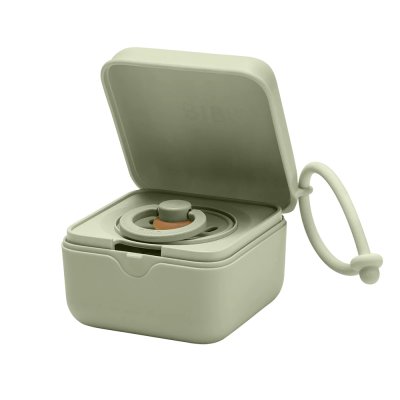 Boîte à tétines sage