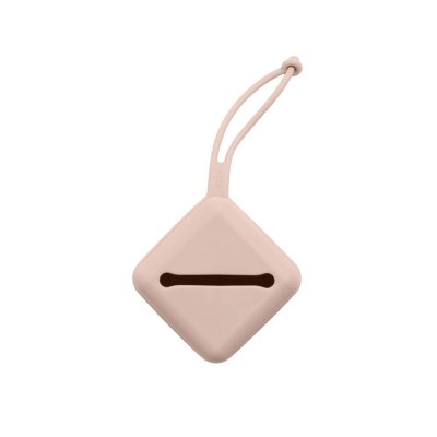 Bibs pacifier case blush