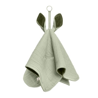 Doudou plat kangourou sage