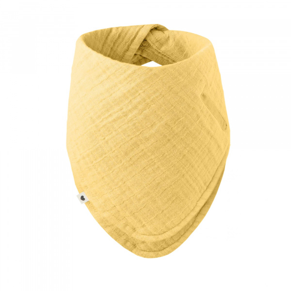 Bavoir bandana pale butter Bibs